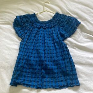 Ulla Johnson blue top!